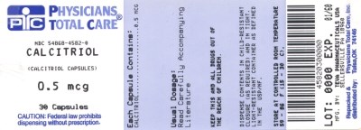 Image Of 0.5 Mcg Package Label (0 5mcg Package Label)